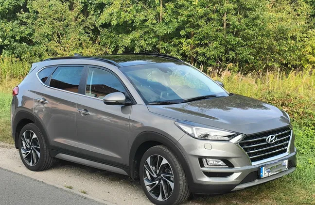 hyundai lubelskie Hyundai Tucson cena 113000 przebieg: 132000, rok produkcji 2018 z Wrocław